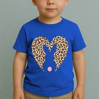 Easter Leopard Bunny Rabbit Heart Palm Sunday Great Gift Toddler T-Shirt