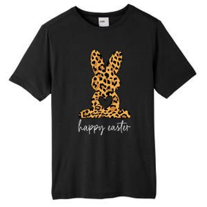 Easter Leopard Bunny Rabbit Palm Sunday Gift Tall Fusion ChromaSoft Performance T-Shirt