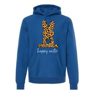 Easter Leopard Bunny Rabbit Palm Sunday Gift Premium Hoodie