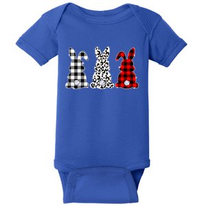 Easter Leopard Bunny Rabbit Palm Sunday Funny Gift Baby Bodysuit