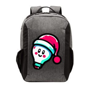 Emoticon Light Bulb Design Christmas Festive Holiday  Vector Backpack