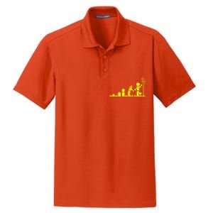 EVOLUTION LEGO BASKETBALL SPORTS Funny Dry Zone Grid Polo