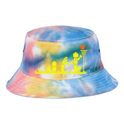 EVOLUTION LEGO BASKETBALL SPORTS Funny Tie Dye Newport Bucket Hat