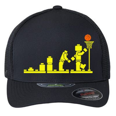 EVOLUTION LEGO BASKETBALL SPORTS Funny Flexfit Unipanel Trucker Cap