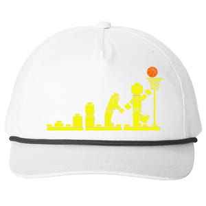 EVOLUTION LEGO BASKETBALL SPORTS Funny Snapback Five-Panel Rope Hat