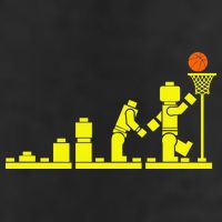 EVOLUTION LEGO BASKETBALL SPORTS Funny 11oz C Handle Ceramic Mug
