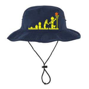 EVOLUTION LEGO BASKETBALL SPORTS Funny Legacy Cool Fit Booney Bucket Hat