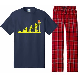 EVOLUTION LEGO BASKETBALL SPORTS Funny Pajama Set