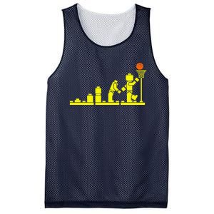 EVOLUTION LEGO BASKETBALL SPORTS Funny Mesh Reversible Basketball Jersey Tank