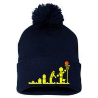 EVOLUTION LEGO BASKETBALL SPORTS Funny Pom Pom 12in Knit Beanie