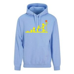 EVOLUTION LEGO BASKETBALL SPORTS Funny Unisex Surf Hoodie