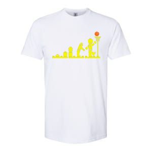 EVOLUTION LEGO BASKETBALL SPORTS Funny Softstyle CVC T-Shirt