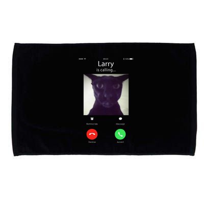 Evil Larry Cat Funny Cat Meme Lover .Png Microfiber Hand Towel