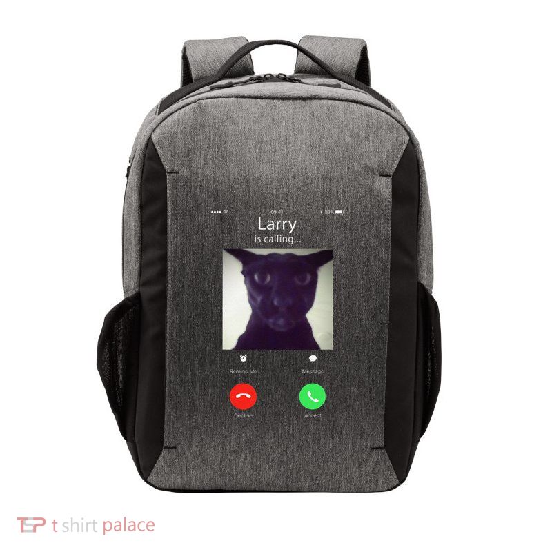 Evil Larry Cat Funny Cat Meme Lover .Png Vector Backpack