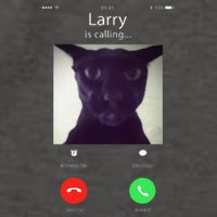 Evil Larry Cat Funny Cat Meme Lover .Png Vector Backpack