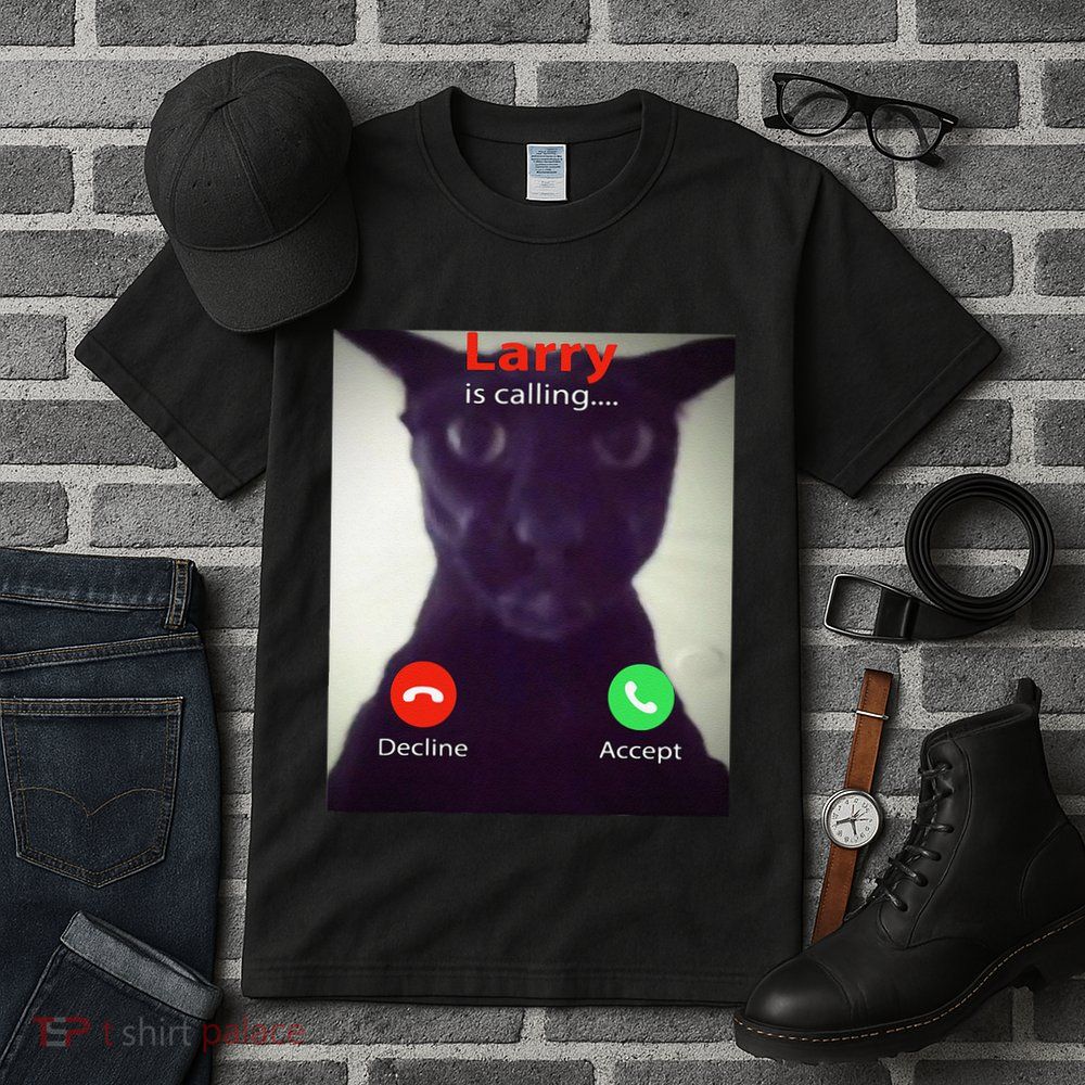 Evil Larry Cat Funny Cat Meme Lover .Png Tall T-Shirt