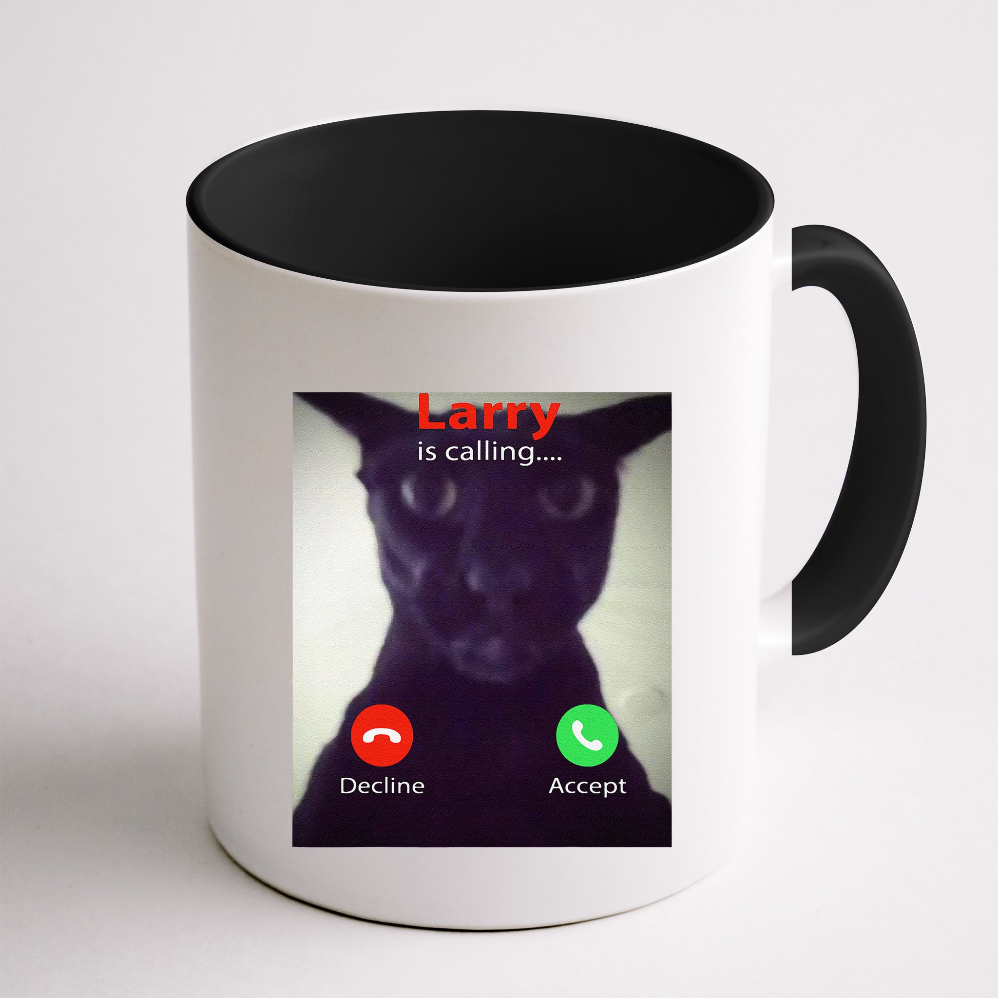 Evil Larry Cat Funny Cat Meme Lover .Png Mug
