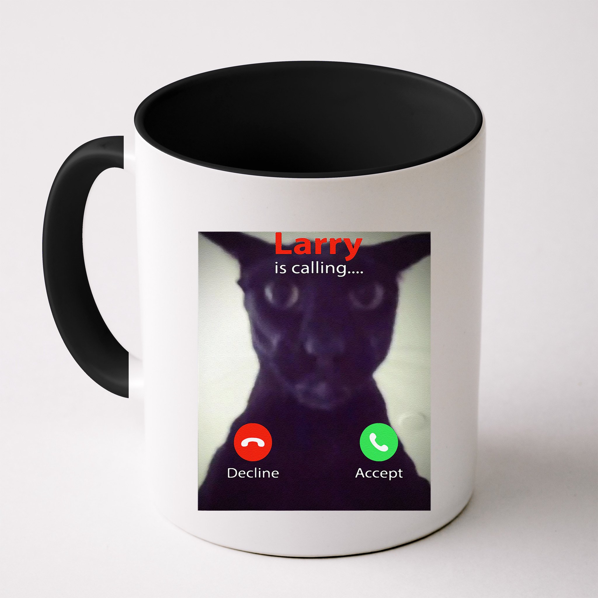 Evil Larry Cat Funny Cat Meme Lover .Png Mug