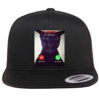 Evil Larry Cat Funny Cat Meme Lover .Png Flat Bill Trucker Hat