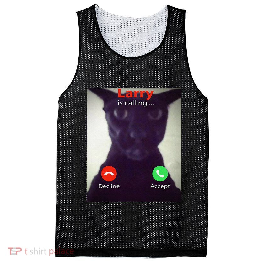Evil Larry Cat Funny Cat Meme Lover .Png Mesh Reversible Basketball Jersey Tank