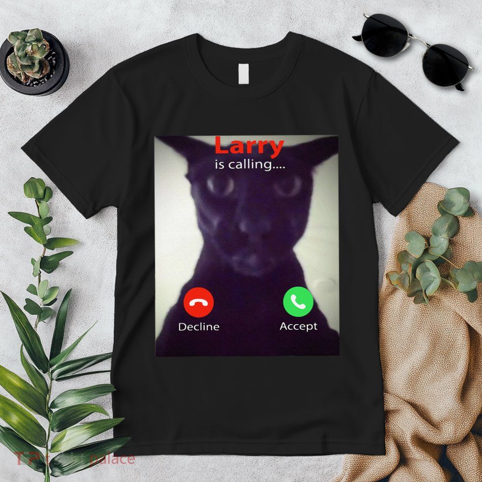 Evil Larry Cat Funny Cat Meme Lover .Png Premium T-Shirt