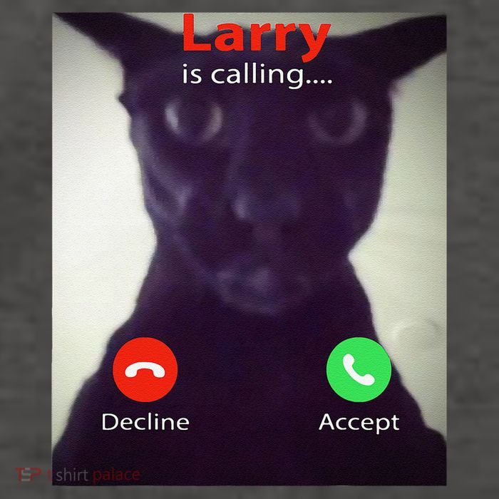 Evil Larry Cat Funny Cat Meme Lover .Png Vector Backpack