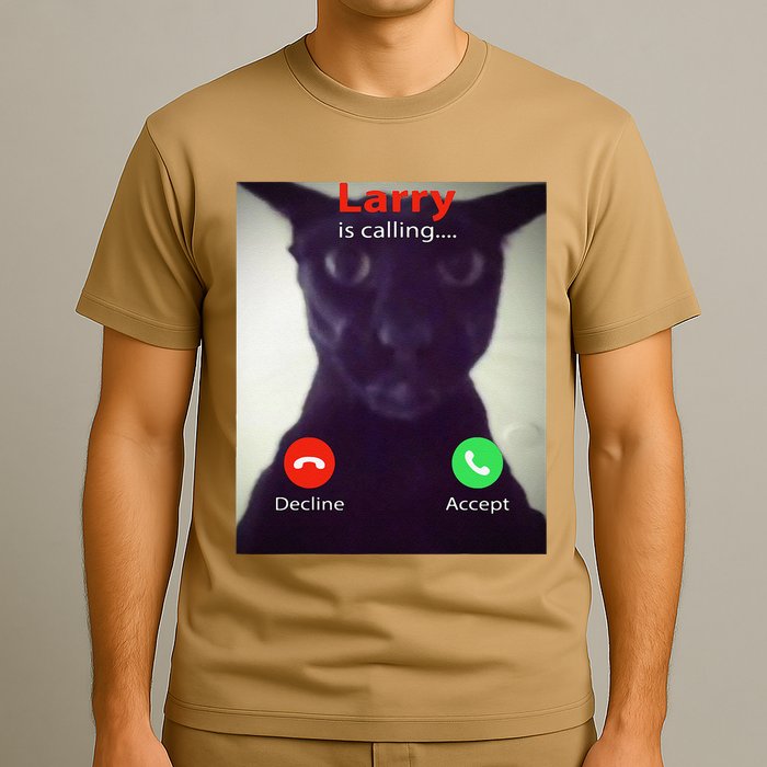 Evil Larry Cat Funny Cat Meme Lover .Png T-Shirt