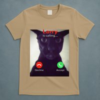 Evil Larry Cat Funny Cat Meme Lover .Png T-Shirt