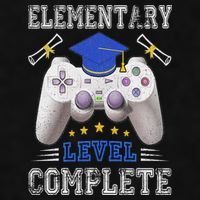 Elementary Level Complete Class Of 2024 Graduation Ladies PosiCharge Tri-Blend Wicking Tank