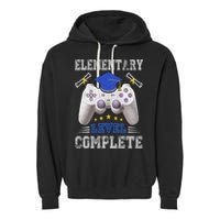Elementary Level Complete Class Of 2024 Graduation Garment-Dyed Fleece Hoodie