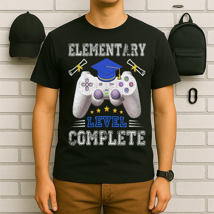 Elementary Level Complete Class Of 2024 Graduation T-Shirt