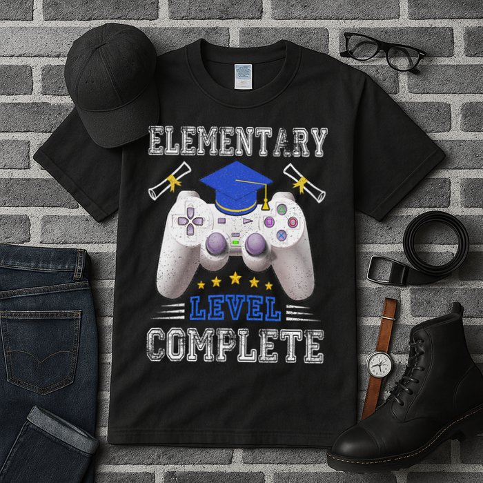 Elementary Level Complete Class Of 2024 Graduation Tall T-Shirt
