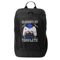 Elementary Level Complete Class Of 2024 Graduation City Backpack