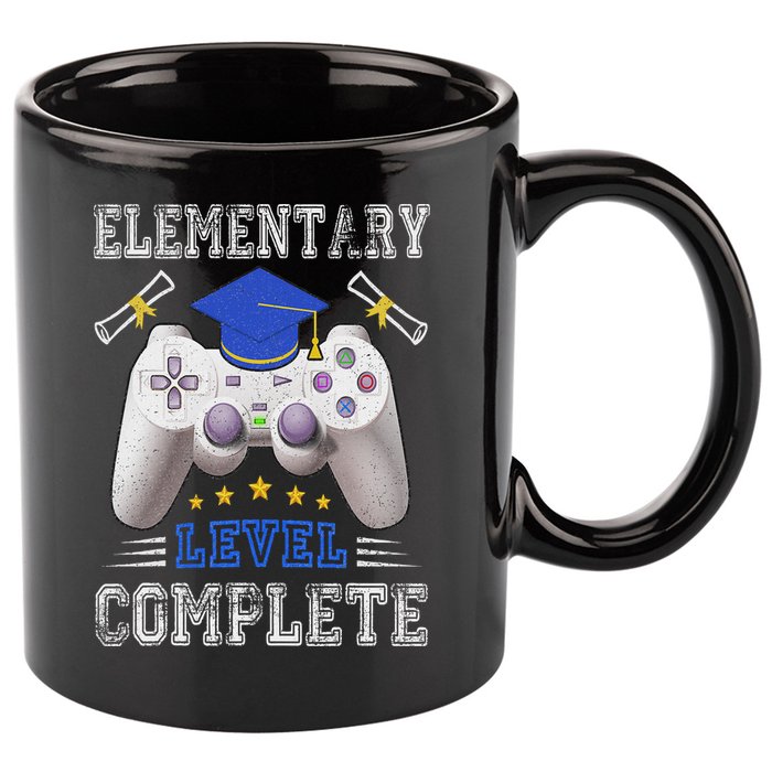 Elementary Level Complete Class Of 2024 Graduation 11oz C Handle Ceramic Mug
