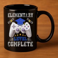 Elementary Level Complete Class Of 2024 Graduation 11oz C Handle Ceramic Mug