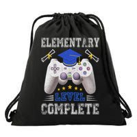 Elementary Level Complete Class Of 2024 Graduation Drawstring Bag