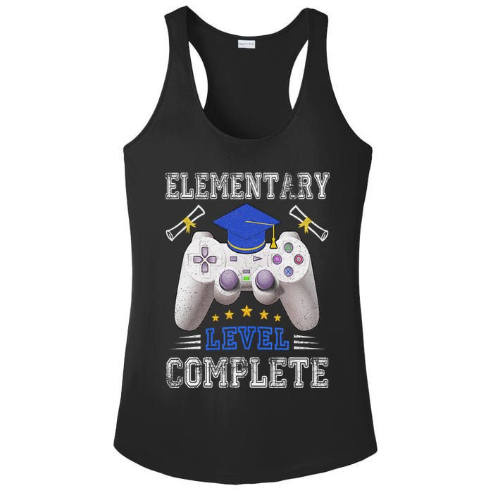 Elementary Level Complete Class Of 2024 Graduation Ladies PosiCharge Competitor Racerback Tank