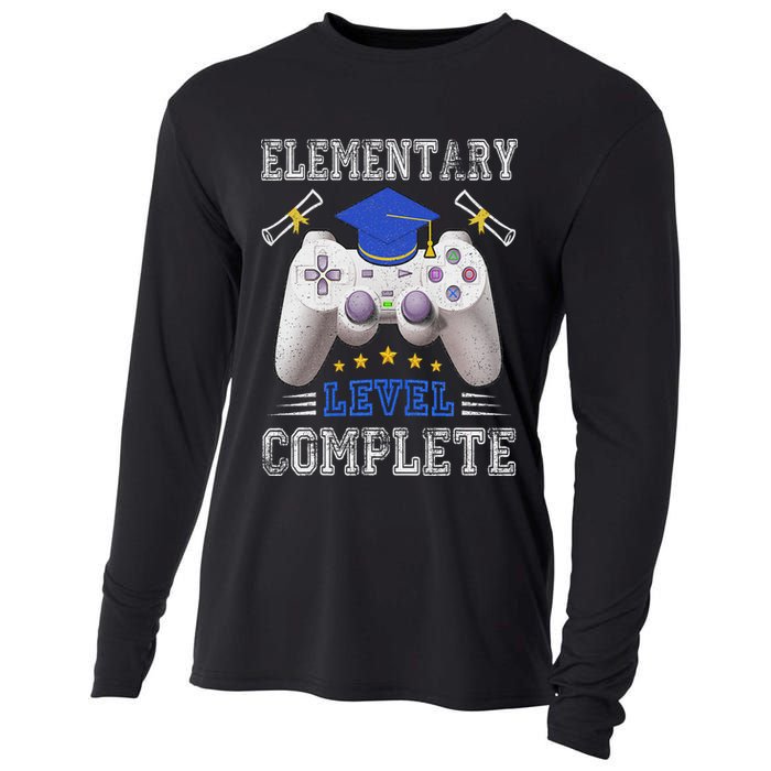 Elementary Level Complete Class Of 2024 Graduation Cooling Performance Long Sleeve Crew