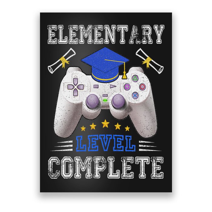 Elementary Level Complete Class Of 2024 Graduation Poster