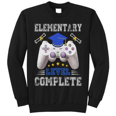 Elementary Level Complete Class Of 2024 Graduation Tall Sweatshirt