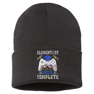 Elementary Level Complete Class Of 2024 Graduation Sustainable Knit Beanie