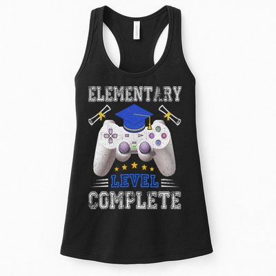 Elementary Level Complete Class Of 2024 Graduation Womens Tank Top