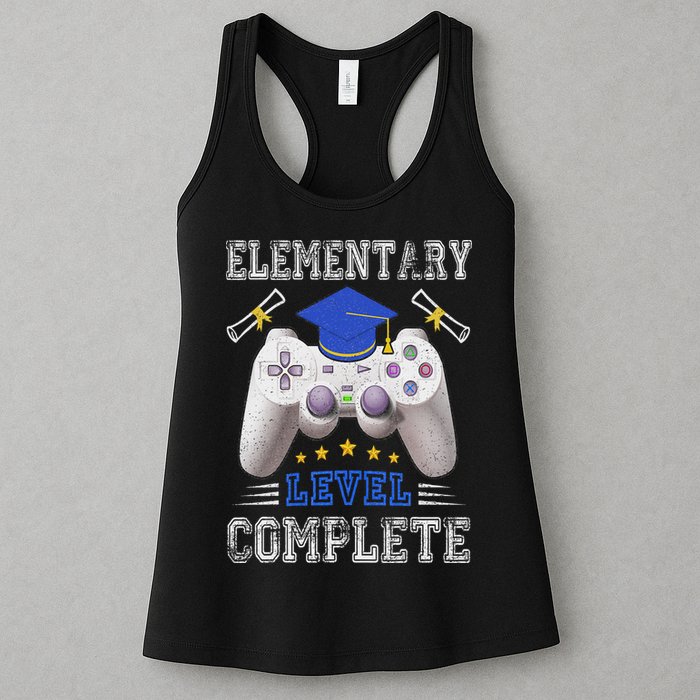 Elementary Level Complete Class Of 2024 Graduation Womens Tank Top
