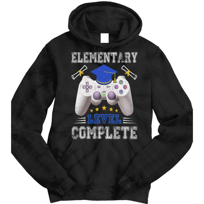 Elementary Level Complete Class Of 2024 Graduation Tie Dye Hoodie