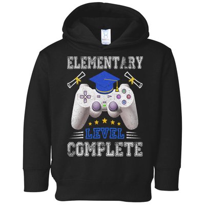 Elementary Level Complete Class Of 2024 Graduation Toddler Hoodie