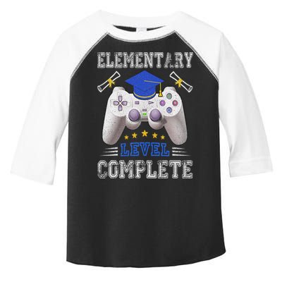 Elementary Level Complete Class Of 2024 Graduation Toddler Fine Jersey T-Shirt