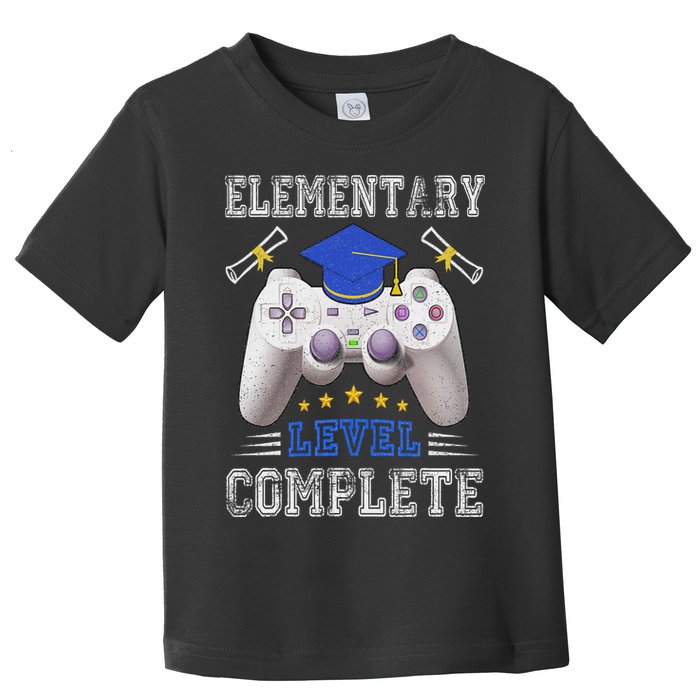 Elementary Level Complete Class Of 2024 Graduation Toddler T-Shirt