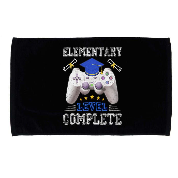 Elementary Level Complete Class Of 2024 Graduation Microfiber Hand Towel