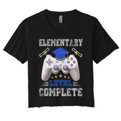 Elementary Level Complete Class Of 2024 Graduation Crop Top