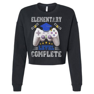 Elementary Level Complete Class Of 2024 Graduation Cropped Pullover Crew